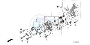 TRX420FA9 Australia - (U) drawing CONTROL MOTOR