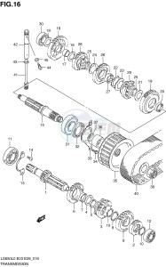 LS650 (E3-E28) SAVAGE drawing TRANSMISSION