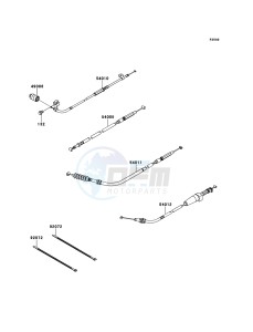 KFX450R KSF450B9F EU drawing Cables