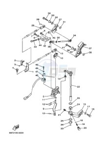 LZ150PETOX drawing THROTTLE-CONTROL