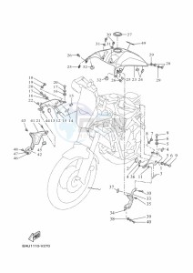 XTZ690 TENERE 700 (BMB8) drawing FUEL TANK 2