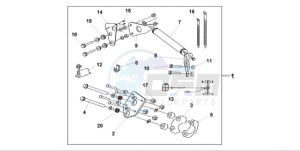 VFR800A9 Ireland - (EK / ABS MME TWO) drawing NAVI ATT.