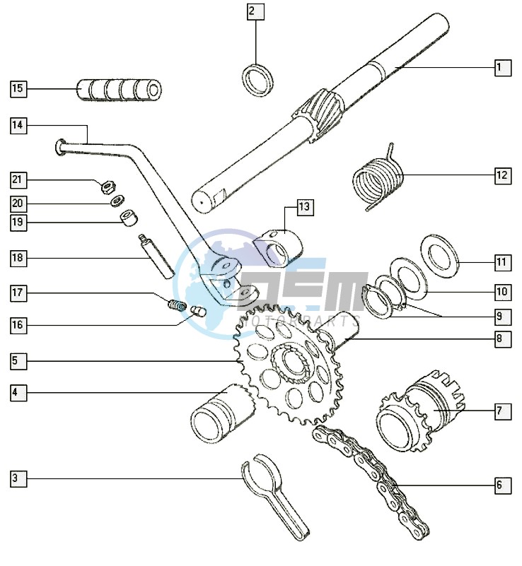 Starter mechanism