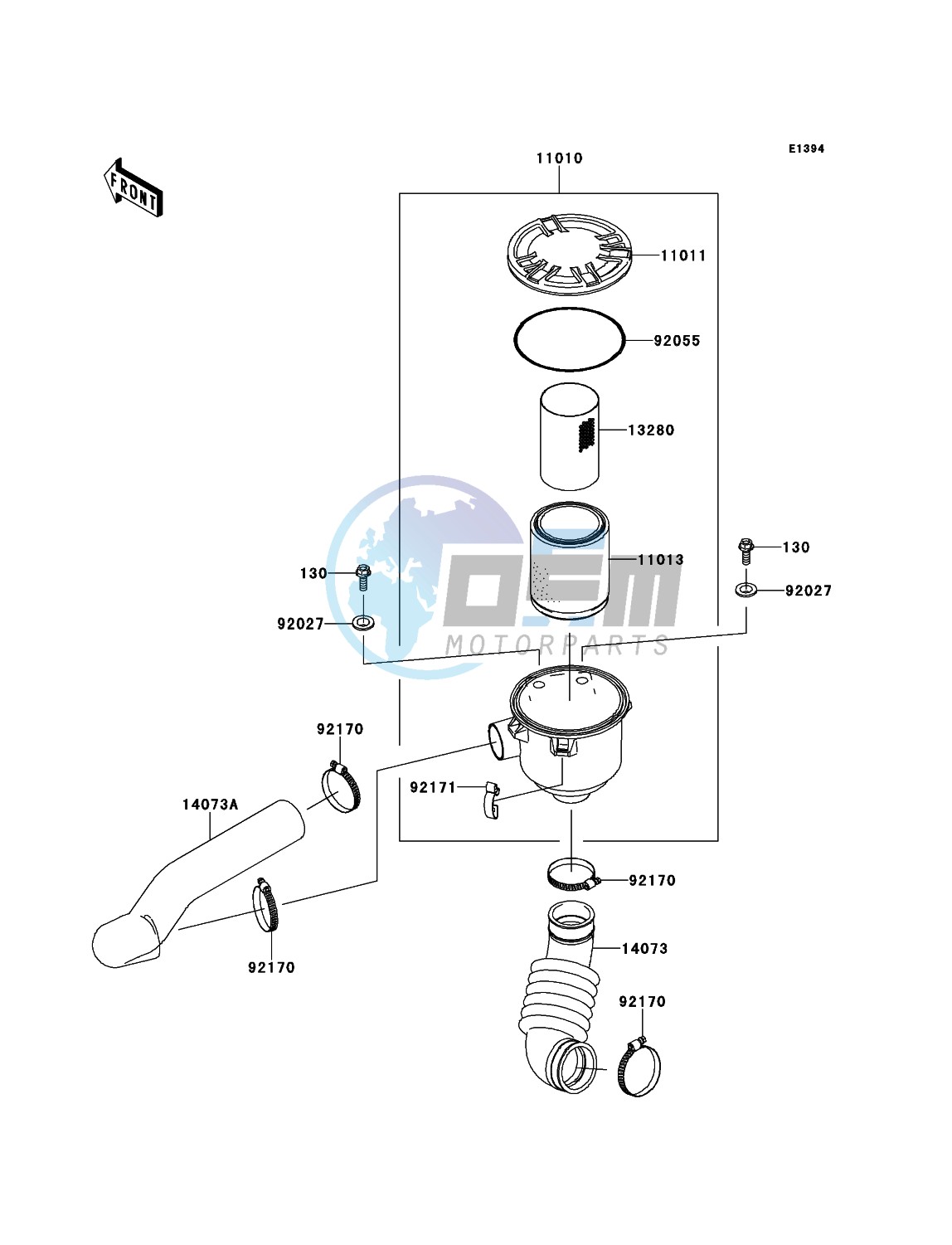 Air Cleaner-Belt Converter