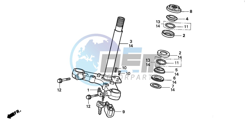 STEERING STEM