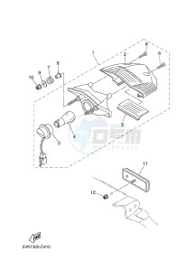 XT660X (10SC 10SC 10SC 10SC) drawing TAILLIGHT