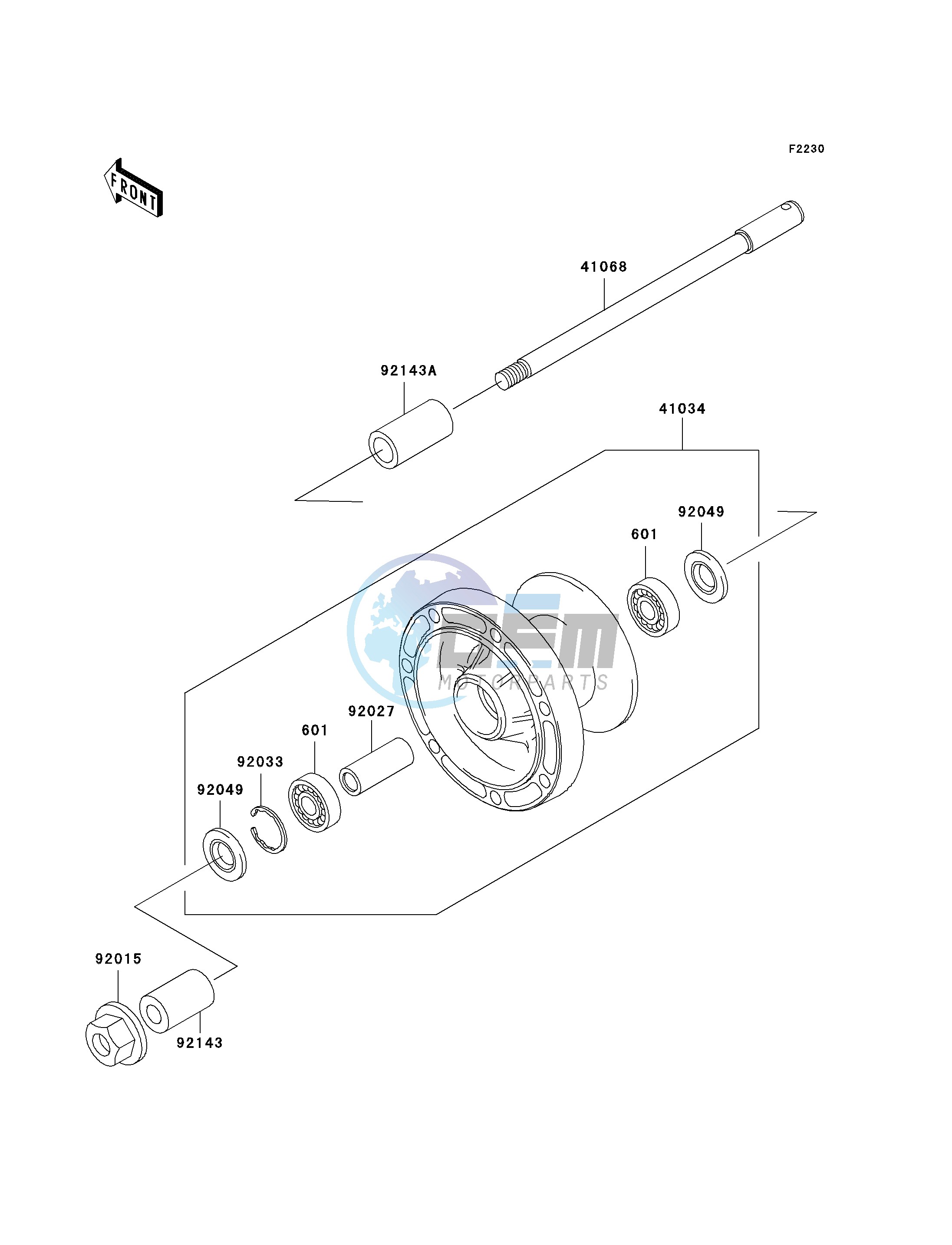 FRONT WHEEL