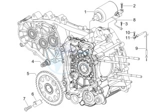 Beverly 250 Cruiser e3 drawing Starter - Electric starter