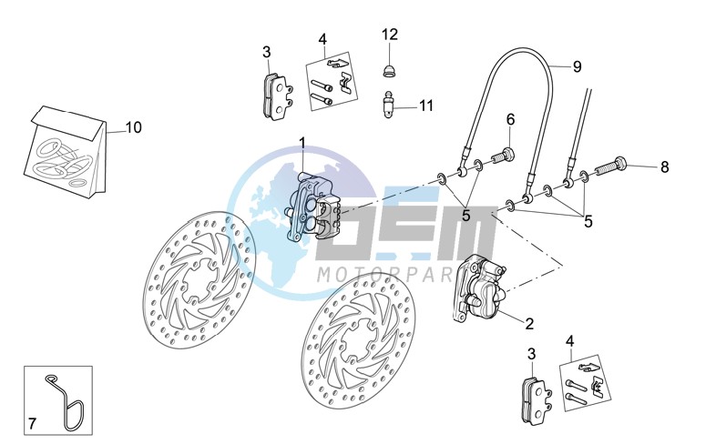 Front caliper II