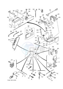 YFM700R YFM7RB RAPTOR 700R (1ASE 1ASF 1ASD) drawing ELECTRICAL 1