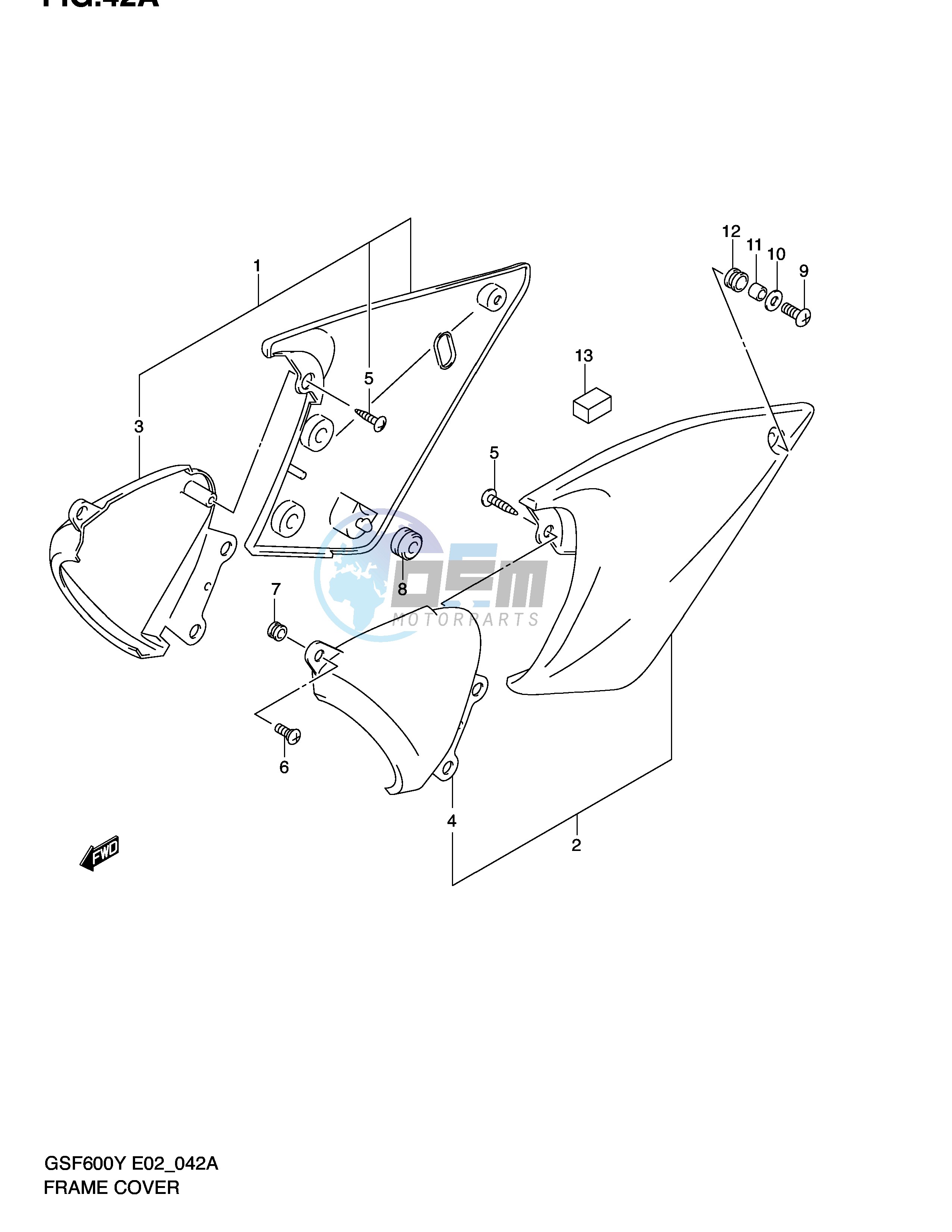 FRAME COVER (MODEL K2 K3 K4)