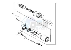 SENDA SM EURO2 - 125 cc drawing STARTING MOTOR