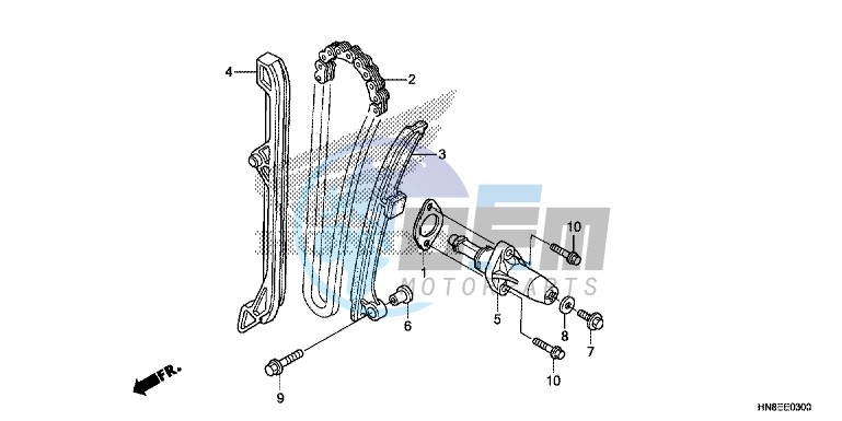 CAM CHAIN/ TENSIONER