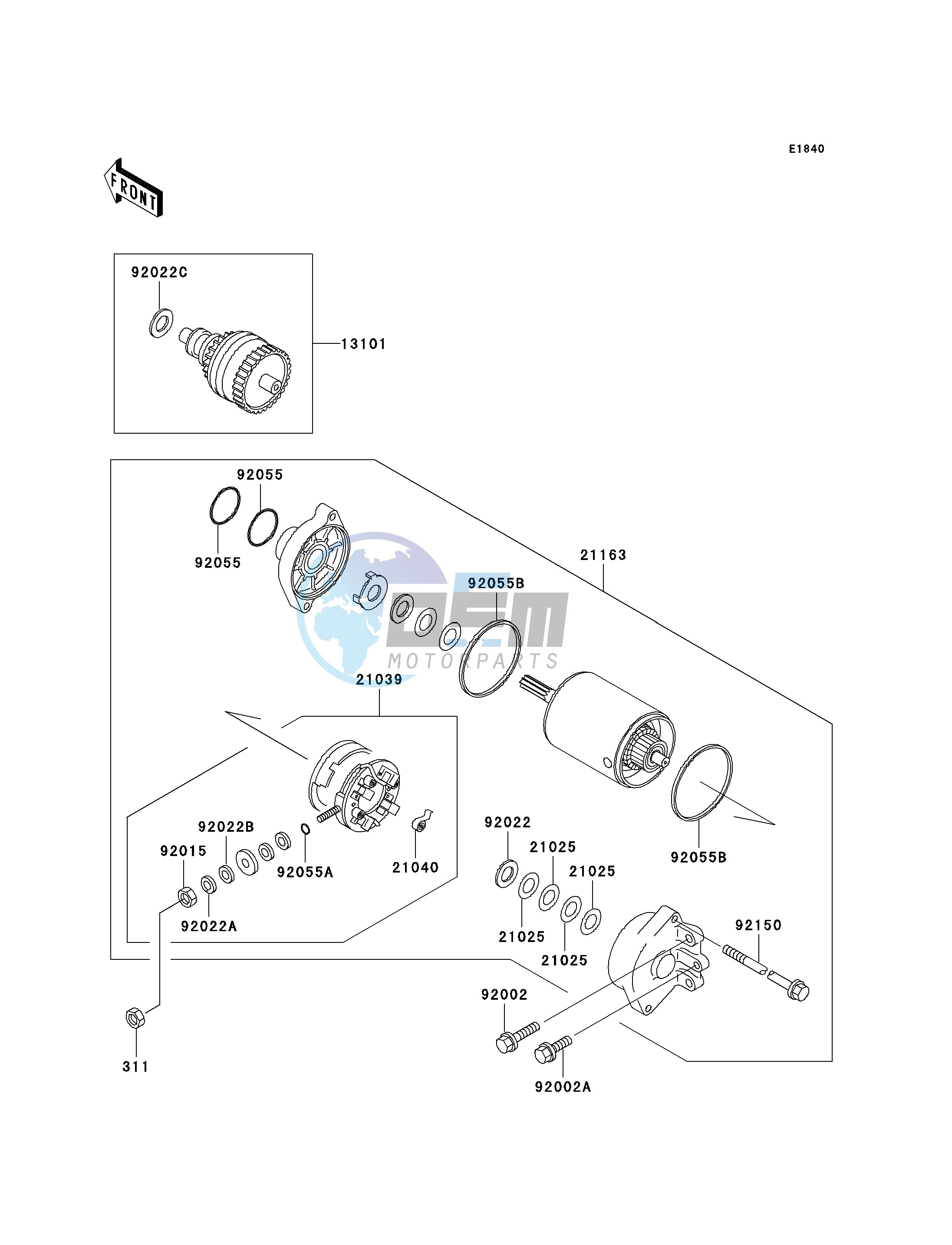 STARTER MOTOR