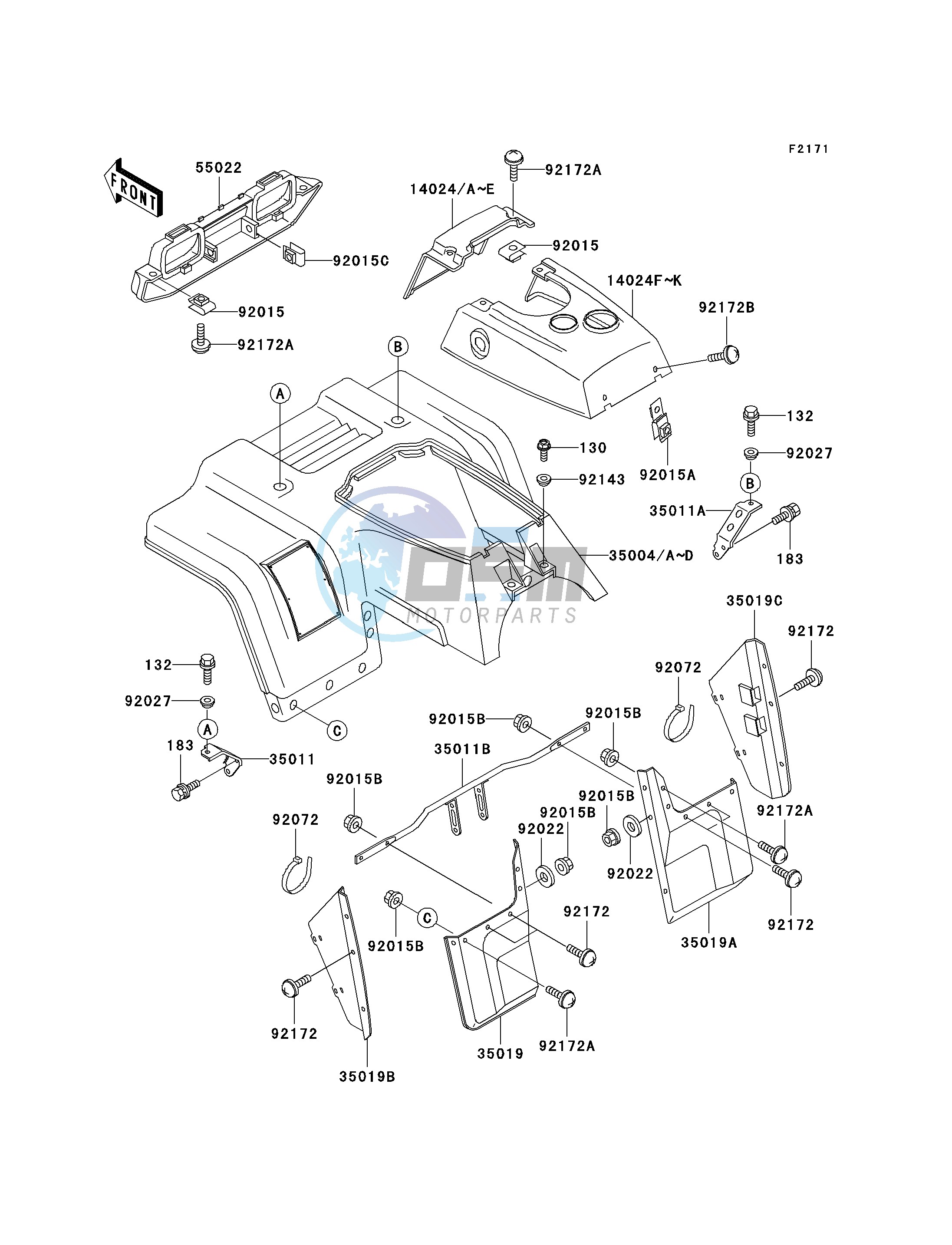 FRONT FENDER-- S- -