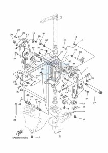 F200CETX drawing FRONT-FAIRING-BRACKET