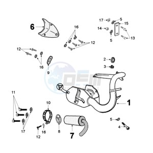 VIVA 2 SP drawing EXHAUST