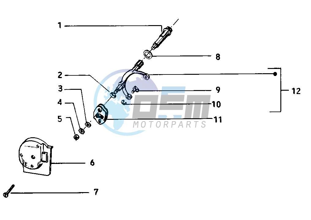 Gearshift fork