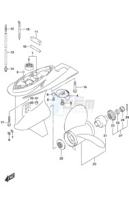 DF 70A drawing Gear Case