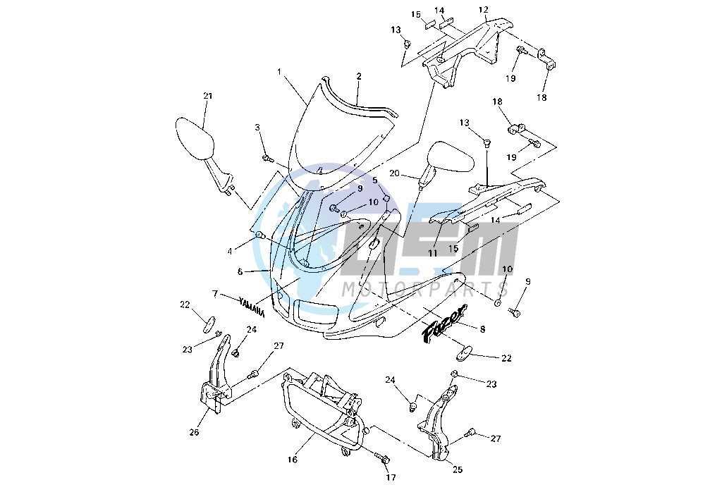 COWLING FZS600