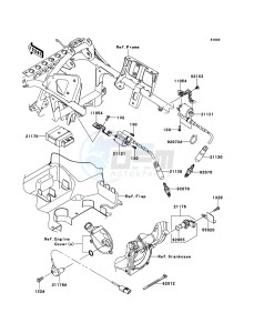 BRUTE FORCE 750 4x4i EPS KVF750HEF EU drawing Ignition System