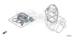 TRX500FPMC drawing GASKET KIT A