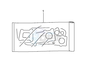 LT-A500F (P24) drawing GASKET SET