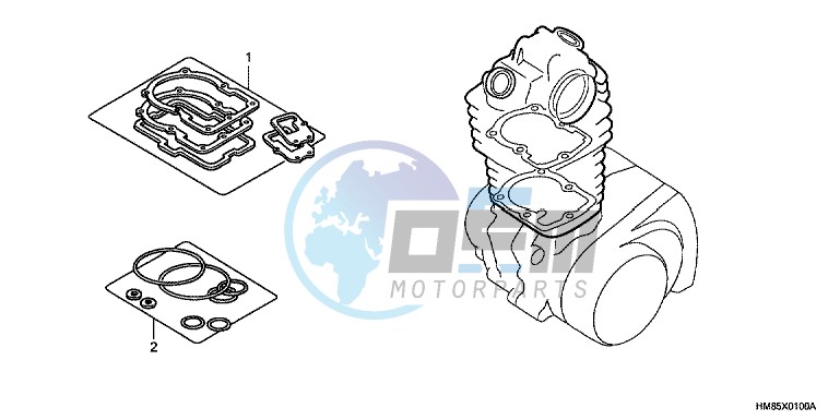 GASKET KIT A