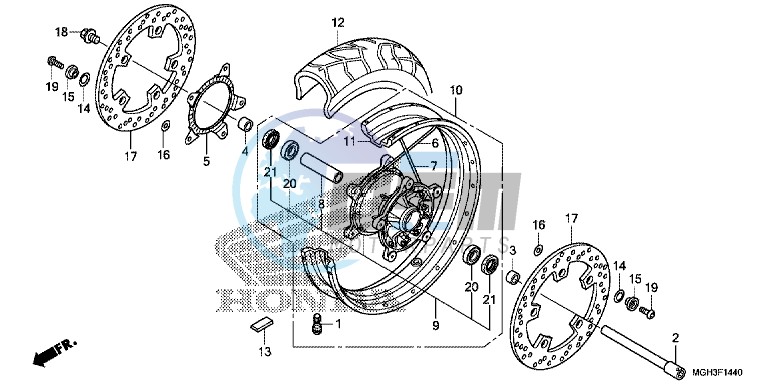 FRONT WHEEL