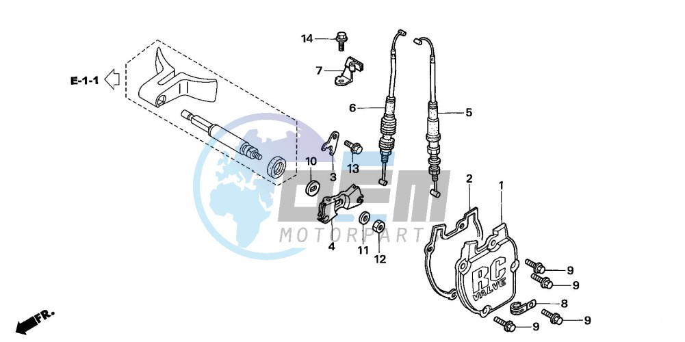 FLAP VALVE (CR250R5-7)