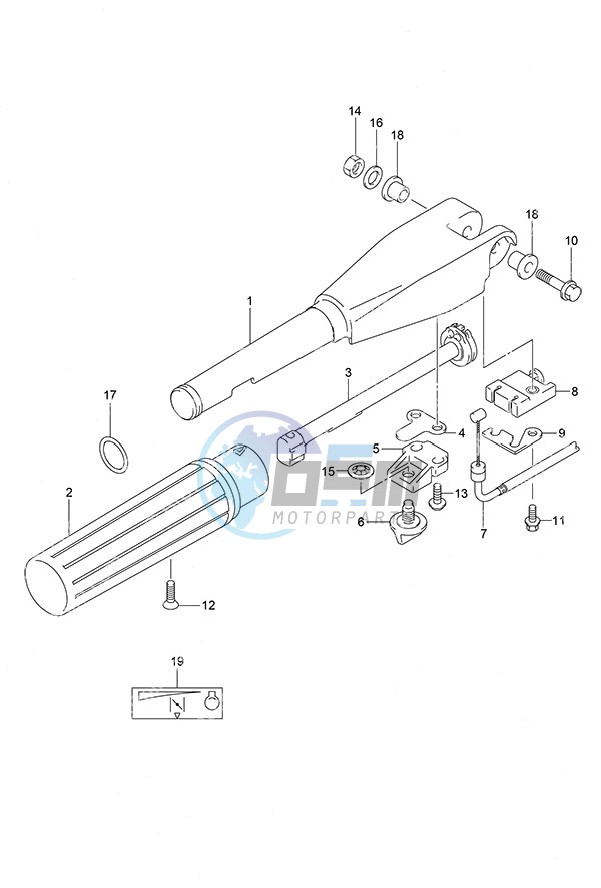 Tiller Handle