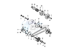 YN R NEO'S 50 drawing CLUTCH