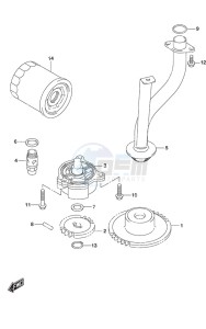 DF 115A drawing Oil Pump