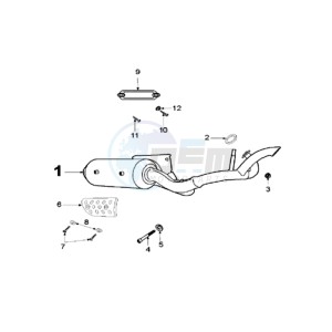 LUDIX 10 V ONE drawing EXHAUST