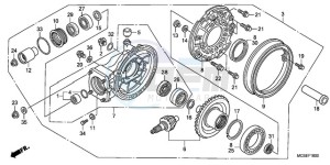 ST13009 Europe Direct - (ED / MME) drawing FINAL DRIVEN GEAR (ST1300)