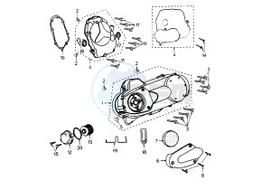 ELYSTAR - 150 cc drawing CRANKCASE COVER