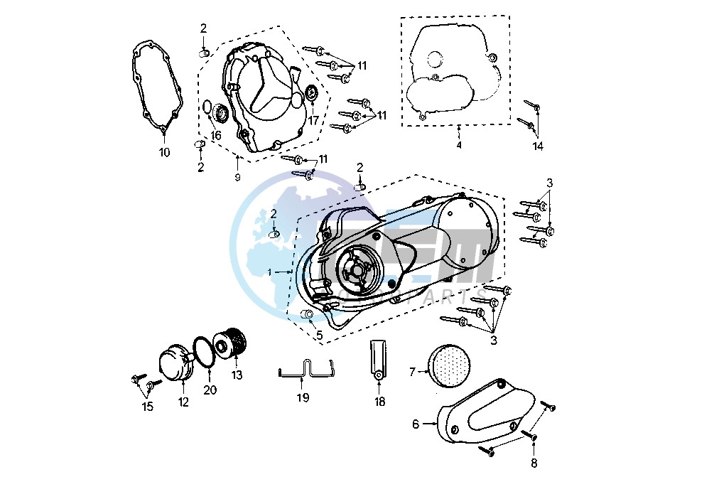 CRANKCASE COVER