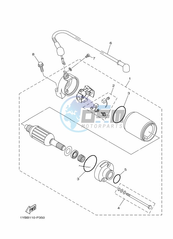 STARTING MOTOR