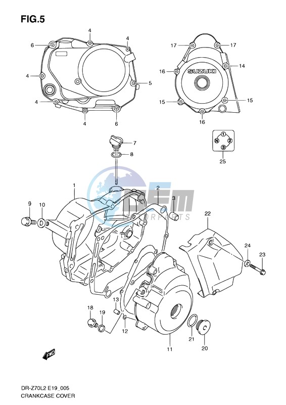 CRANKCASE COVER