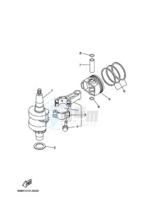 F2-5MSHC drawing CRANKSHAFT--PISTON