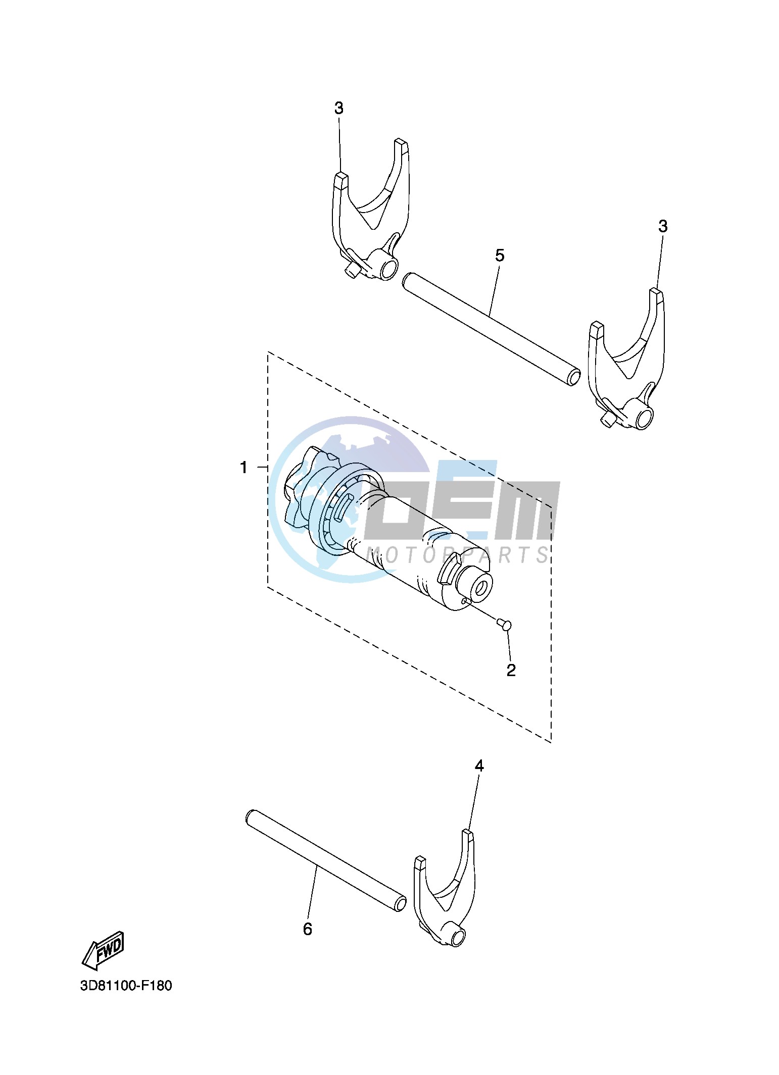 SHIFT CAM & FORK