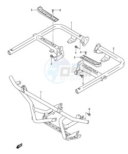 LT-A700X (E28-E33) drawing FOOTREST