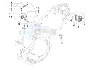 Carnaby 300 4t ie Cruiser drawing Voltage Regulators - Electronic Control Units (ecu) - H.T. Coil