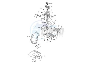 V-MAX 1200 drawing FENDER