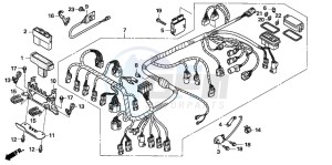 TRX500FE drawing WIRE HARNESS