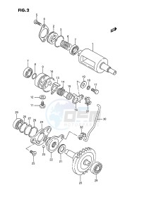 LT250R (E1) drawing EXHAUST VALVE