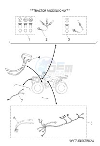 YFM700FWBD KODIAK 700 EPS (BGFB) drawing WVTA ELECTRICAL