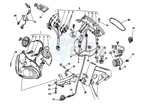 CANYON 500 drawing DASHBOARD-HEADLIGHT