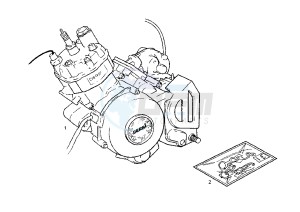 SENDA R X-RACE - 50 cc drawing ENGINE ASSY