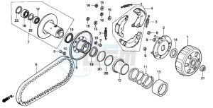 SH75D drawing DRIVEN FACE